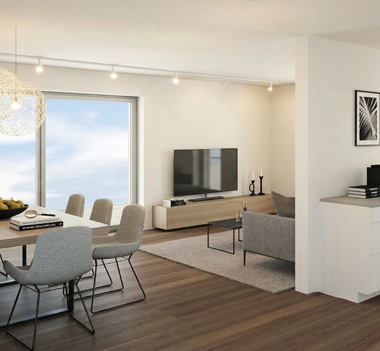 Komfort-Wohnung, Visualisierung 2